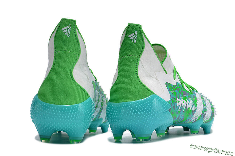 Adidas Predator Freak.1 FG High-Tops Football Boots - Blue/White/Grey 6