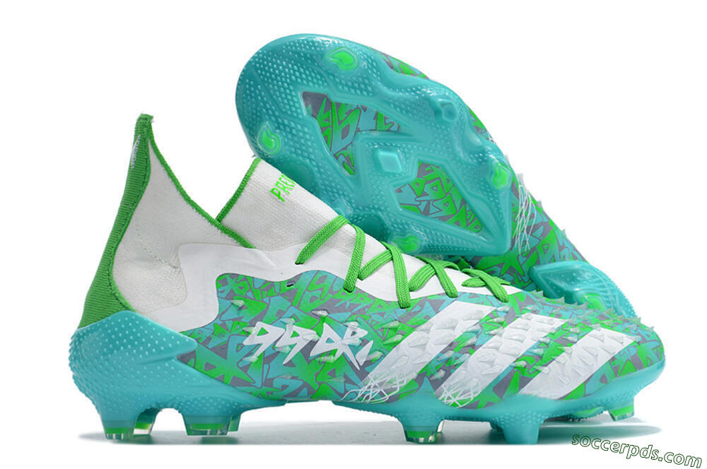 Adidas Predator Freak.1 FG High-Tops Football Boots - Blue/White/Grey 1