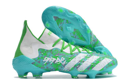 Adidas Predator Freak.1 FG High-Tops Football Boots - Blue/White/Grey