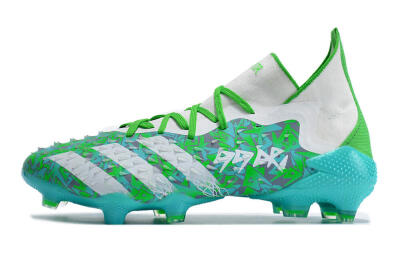 Adidas Predator Freak.1 FG High-Tops Football Boots - Blue/White/Grey