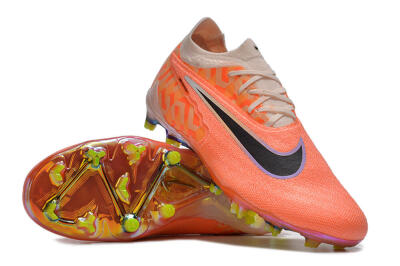 Nike Phantom GX Elite FG Low-Tops Football Boots - Orange/Black/Purple