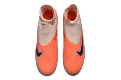 Nike Phantom GX DF Elite FG High-Tops Football Boots - Orange/Black/Purple
