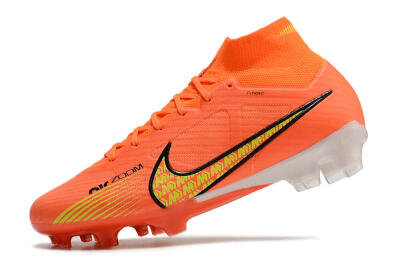 Nike Air Zoom Mercurial Superfly 9 Elite FG High-Tops Football Boots - Orange/Yellow