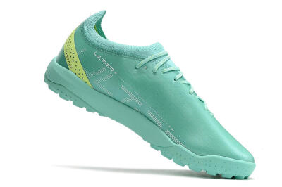 Puma Ultra Ultimate TF Low-Tops Football Shoes - Blue/Yellow/Silver