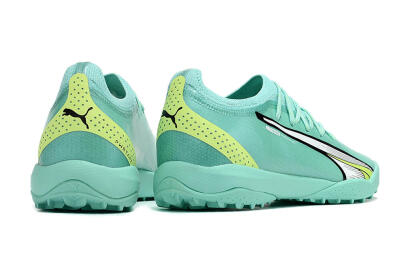 Puma Ultra Ultimate TF Low-Tops Football Shoes - Blue/Yellow/Silver