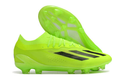 Adidas X Crazyfast.1 FG Low-Tops Football Boots - Green/Black