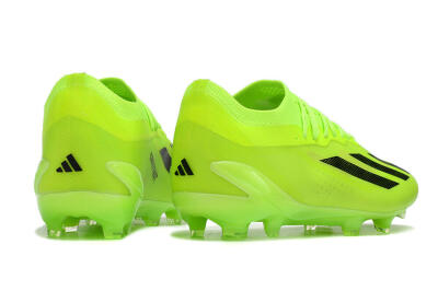 Adidas X Crazyfast.1 FG Low-Tops Football Boots - Green/Black