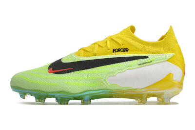Nike Phantom GX Elite FG Low-Tops Football Boots - Yellow/Green/Black/Red