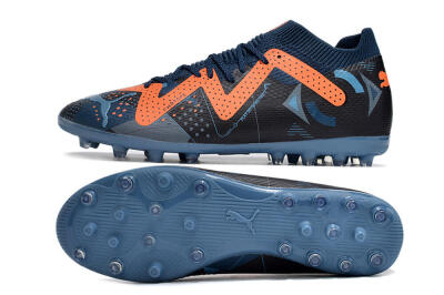 Puma Future Ultimate MG Low-Tops Football Boots - Blue/Orange/Blue