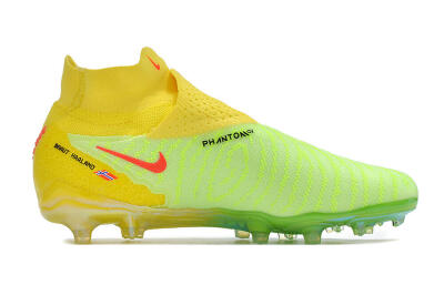 Nike Phantom GX Elite DF FG High-Tops Football Boots - Yellow/Green/Black/Red