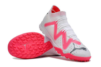 Puma Future Ultimate TF Low-Tops Football Shoes - White/Red/Black