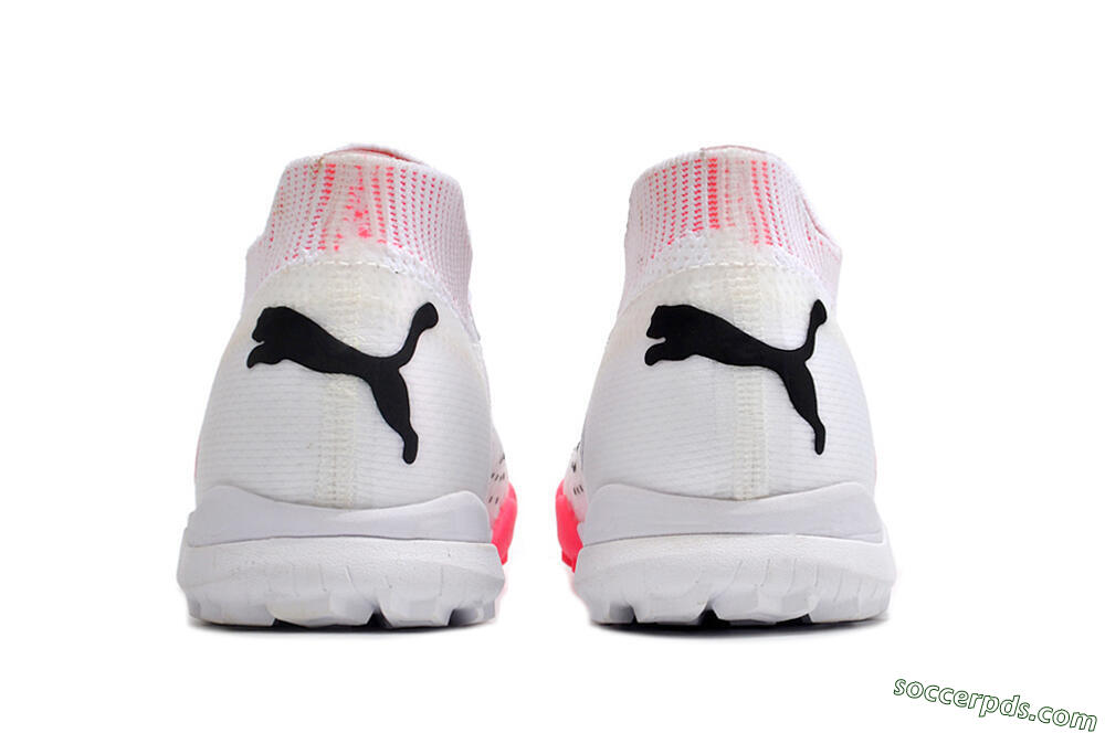 Puma Future Ultimate TF Low-Tops Football Shoes - White/Red/Black 5