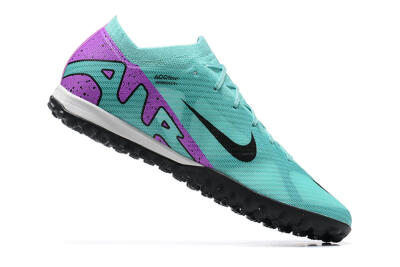 Nike Air Zoom Mercurial Vapor 15 Elite TF Low-Tops Football Shoes - Blue/Black/Purple
