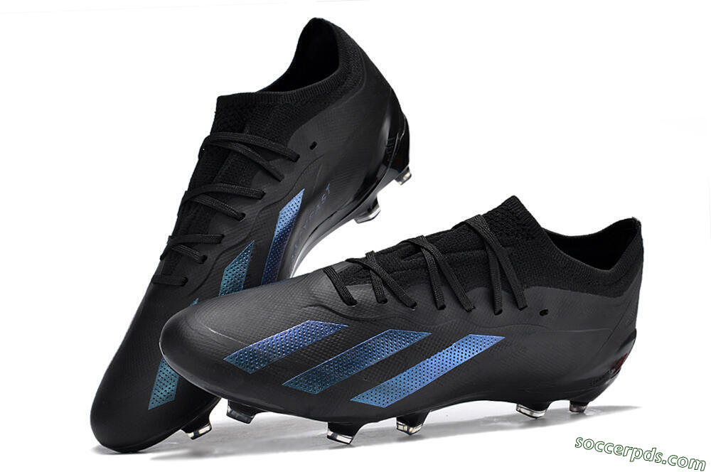 Adidas X Speedportal .1 2022 World Cup FG Low-Tops Football Boots - Black/Blue 5