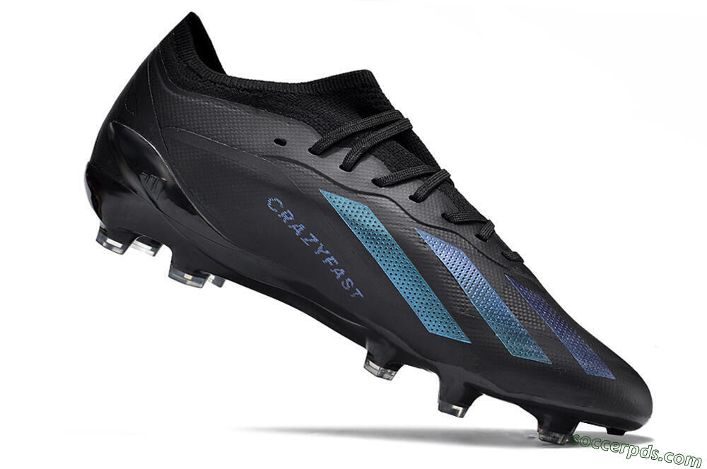 Adidas X Speedportal .1 2022 World Cup FG Low-Tops Football Boots - Black/Blue 6