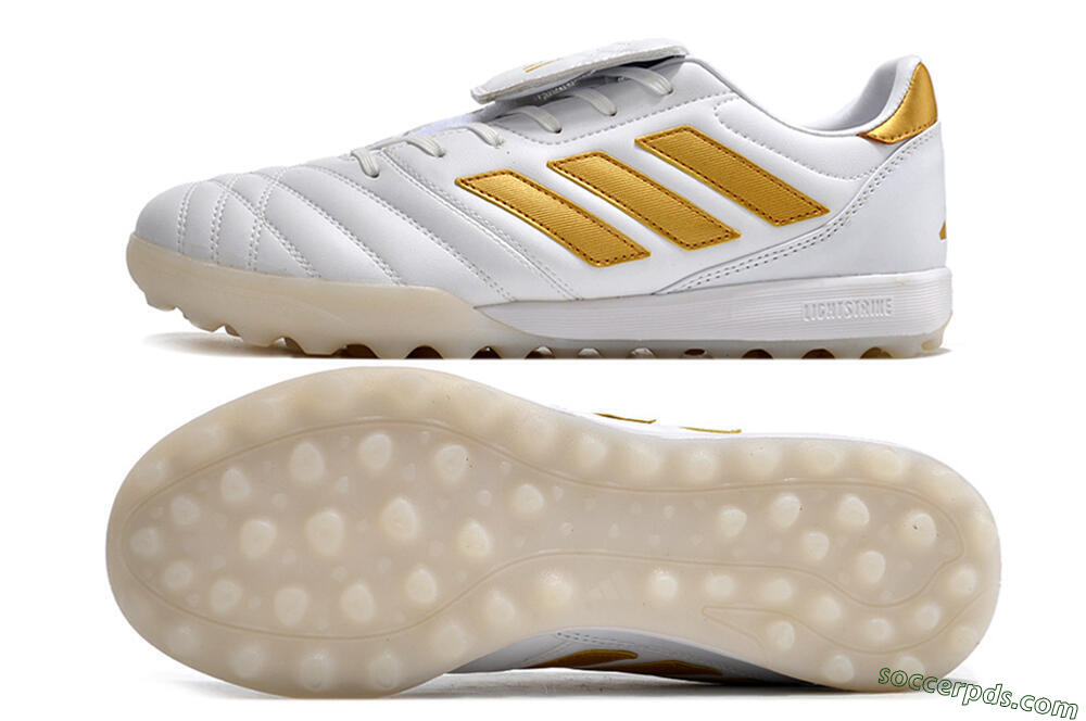 Adidas Copa Gloro TF Low-Tops Football Shoes - White/Gold 0