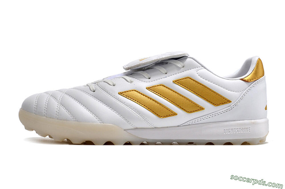 Adidas Copa Gloro TF Low-Tops Football Shoes - White/Gold 2