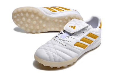 Adidas Copa Gloro TF Low-Tops Football Shoes - White/Gold
