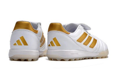 Adidas Copa Gloro TF Low-Tops Football Shoes - White/Gold