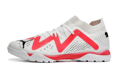 Puma Future X Powercat Tokyo Match TF Low-Tops Football Shoes - White/Red/Black