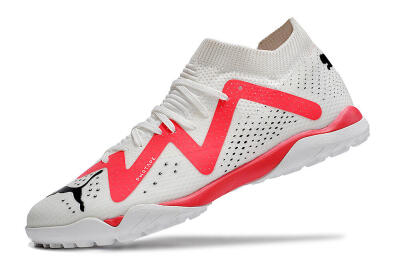 Puma Future X Powercat Tokyo Match TF Low-Tops Football Shoes - White/Red/Black