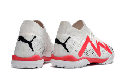 Puma Future X Powercat Tokyo Match TF Low-Tops Football Shoes - White/Red/Black