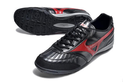 Mizuno Morelia Sala Japn TF Low-Tops Football Shoes - Black/Red/White