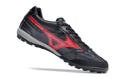 Mizuno Morelia Sala Japn TF Low-Tops Football Shoes - Black/Red/White