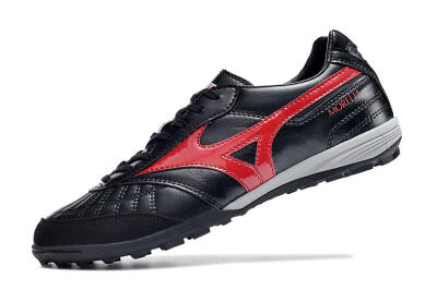 Mizuno Morelia Sala Japn TF Low-Tops Football Shoes - Black/Red/White