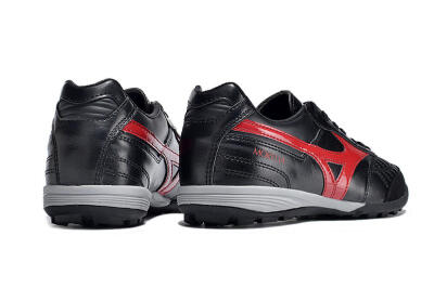 Mizuno Morelia Sala Japn TF Low-Tops Football Shoes - Black/Red/White