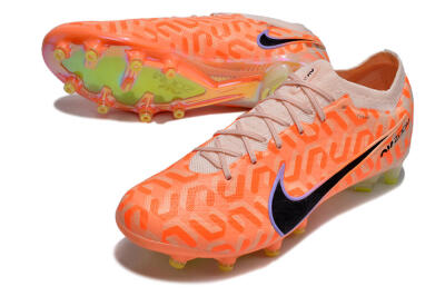 Nike Air Zoom Mercurial Vapor 15 Elite AG Low-Tops Football Boots - Orange/Black/Purple