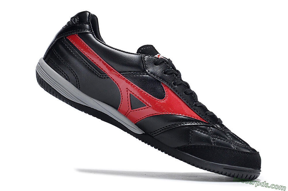 Mizuno Morelia Sala Japn IC Low-Tops Football Shoes - Black/Red/White 4