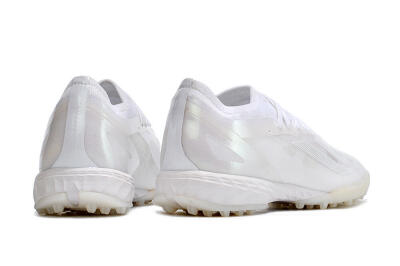 Adidas X Crazyfast.1 TF Low-Tops Football Shoes - White/Silver