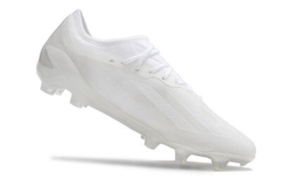 Adidas X Crazyfast.1 FG Low-Tops Football Boots - White/White/White
