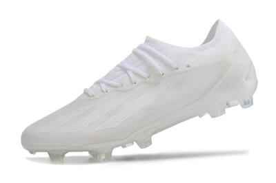Adidas X Crazyfast.1 FG Low-Tops Football Boots - White/White/White
