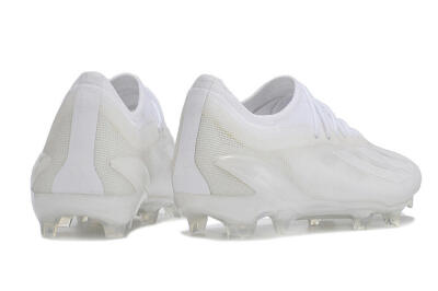 Adidas X Crazyfast.1 FG Low-Tops Football Boots - White/White/White