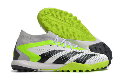 Adidas Predator Accuracy.1 TF Low-Tops Football Shoes - White/Black/Green