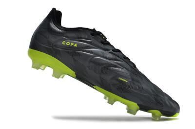 Adidas Copa Pure.1 FG Low-Tops Football Boots - Black/Green