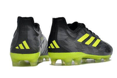Adidas Copa Pure.1 FG Low-Tops Football Boots - Black/Green