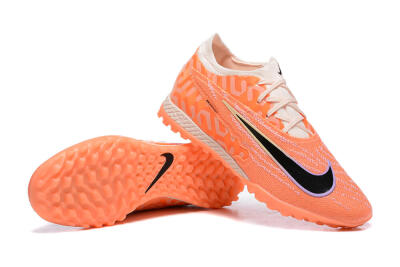 Nike Phantom GX Elite TF Low-Tops Football Shoes - Orange/Black/Purple