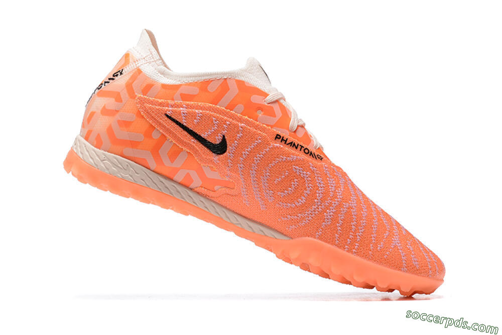 Nike Phantom GX Elite TF Low-Tops Football Shoes - Orange/Black/Purple 7