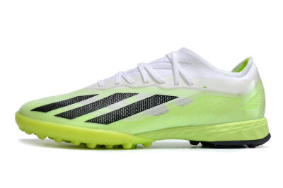 Adidas X Crazyfast.1 TF Low-Tops Football Shoes - Green/White/Black