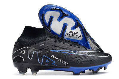 Nike Air Zoom Superfly 9 Elite SE FG High-Tops Football Boots - Black/Blue/White