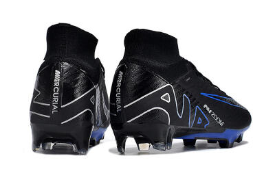 Nike Air Zoom Superfly 9 Elite SE FG High-Tops Football Boots - Black/Blue/White