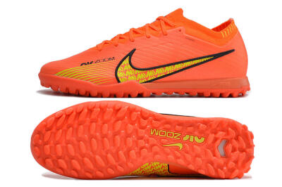 Nike Air Zoom Mercurial Vapor 15 Elite TF Low-Tops Football Shoes - Red/Yellow