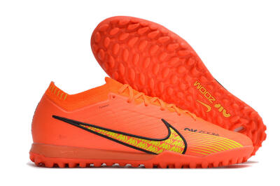 Nike Air Zoom Mercurial Vapor 15 Elite TF Low-Tops Football Shoes - Red/Yellow