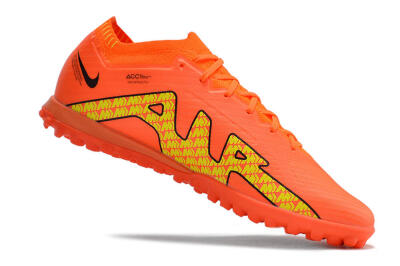 Nike Air Zoom Mercurial Vapor 15 Elite TF Low-Tops Football Shoes - Red/Yellow