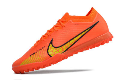 Nike Air Zoom Mercurial Vapor 15 Elite TF Low-Tops Football Shoes - Red/Yellow