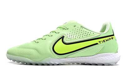 Nike Tiempo Legend 9 TF Low-Tops Football Shoes - Green/Yellow/Black