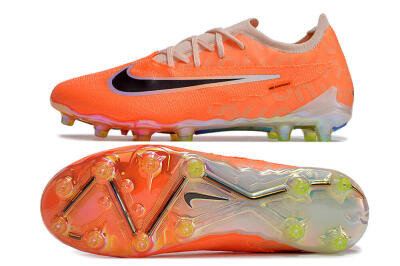 Nike Phantom GX Elite AG Low-Tops Football Boots - Orange/Black/White